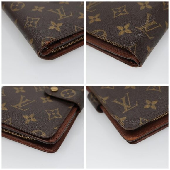 LOUIS VUITTON Monogram Porto Papie Zip Wallet M61207 LV Auth bs22722 - Picture 16 of 16